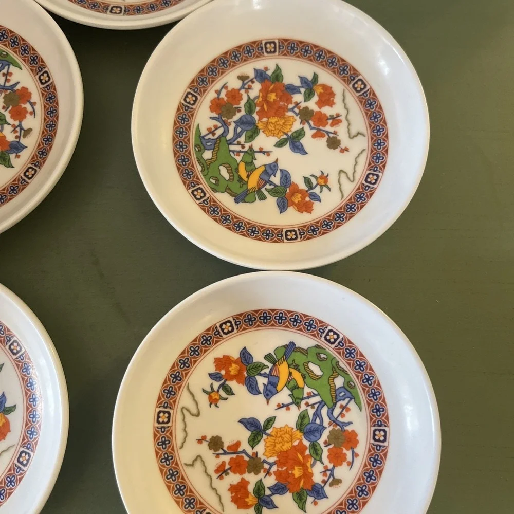 Tai-Hong‎ Melamine Ware  Sushi Dipping/Soy Sauce Condiment Bowl Set of 5